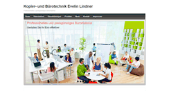 Desktop Screenshot of buerolindner.de